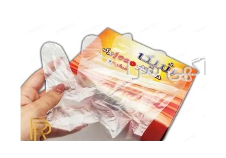دستکش فریزری ۱۰۰۰ برگ در شهریار قیمت هر عدد 2600 تومان سایز 30 × 14 ×