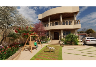 طراحی و اجرای تخصصی انواع محوطه سازی دفتر معماری آرا محوطه و حیاط ویلا