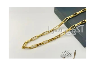 زنجیر طلای ورساچ زنجیر لوکس ورساچ طلای زرد 18 عیار بسیار خاص و پر جلوه