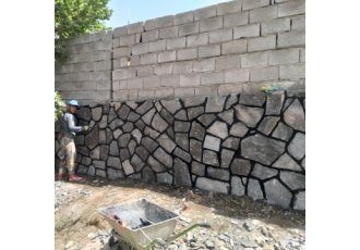 نصب سنگ مالون نصب سنگ لاشه سنگ کاری حکیمی نصب سنگ لاشه و سنگ مالون سنگ