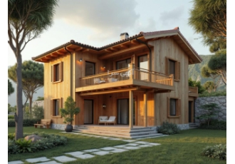ساخت و طراحی ویلا چوبی طراحی رایگان ویلا چوبی با انواع مدل های روز دنیا