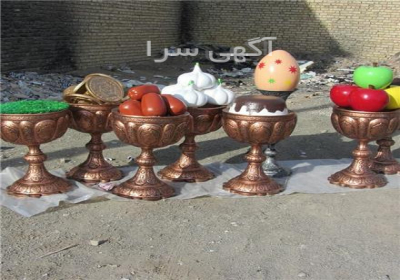هفت سین های نوروزی فایبرگلاس در اصفهان المان شهری المان روستایی المان