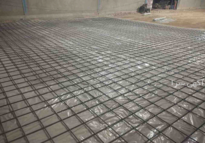 اجرای کفسازی صنعتی با دستگاه ماله پروانه‌ای در استان هرمزگان در بندرعباس