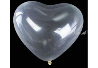 حراج ویژه: بادکنک قلبی شیشه‌ای ایتالیایی ۱۷ اینچ عمده 🎈 🚀 فرصتی