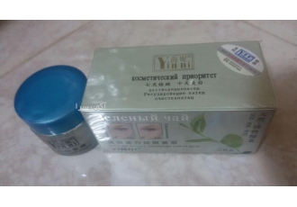 کرم سه قلو چای سبز 🌿 ضدلک و روشن کننده قوی پوست | رفع لک و جوش آیا