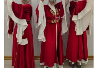 گروه مولودی و دفنوازان بانوان رایحه ی یاس قم عرض سلام و ارادت محضر