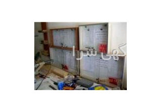 تابلو اعلانات MDF شیشه کشویی قفل دار | آپارتمان، اداره، مدرسه 🏢