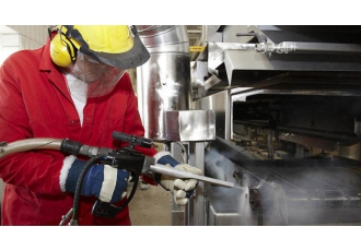 خدمات آیس بلست شرکت عبیرشیمی تولید کننده گاز کربنیک و یخ خشک و ارائه