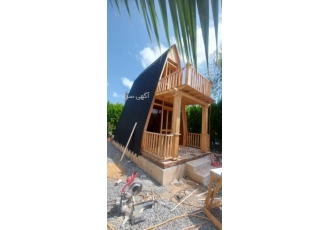 ساخت کلبه آلاچیق کابینت و پله | طراحی و اجرا 🏡 با کادر مجرب و حرفهای