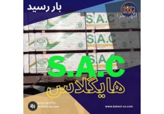 فروش عمده ورق هایگلاس SAC | کیفیت برتر قیمت اقتصادی و ارسال سراسری 🚚