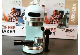 اسپرسوساز خانگی تنسر (tanser) ویژگی های این محصول توان مصرفی 1350 وات