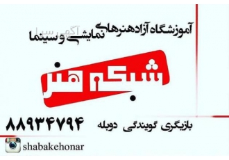 گویندگی دوبله شبکه هنر مرکز تخصصی آموزشهای آکادمیک با مجوز رسمی