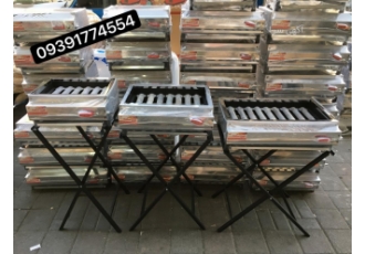 کباب پز گازی استیل چدنی باربیکیو کبابپز خانگی بالکن ✨ پخش انواع کباب پز