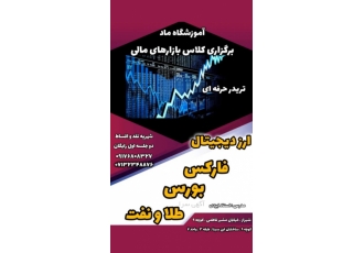 آموزش بازارهای مالی بورس ارز دیجیتال در شیراز مجتمع آموزشی ماد