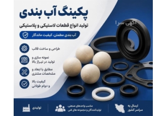 پکینگ و قطعات آب بندی لاستیکی و پلاستیکی در قزوین آب بندی مطمئن