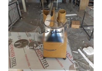 خلال کن سیب زمینی و اسلایسر استیل دستگاه خلال کن سیبزمینی یکی