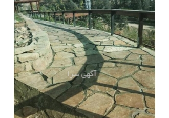 اجرای سنگ کاری لاشه شریفی اجرای دیوار با سنگ مالون طوسی دماوند و تهران