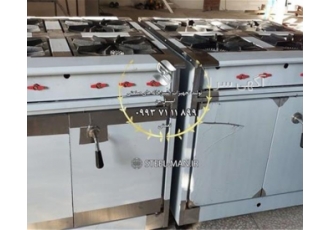 فروشنده اجاق گاز چهار شعله فردار اجاق گاز های صنعتی تولید شده در استیل