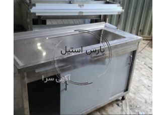 سینک و وان استیل برای استفاده در محیط‌ های صنعتی و آشپزخانه