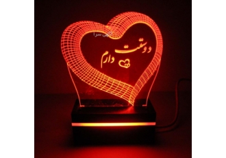 چراغ خواب سه بعدی+ ارسال رایگان با تخفیف ۳۰OFF ارسال رایگان با تیپاکس