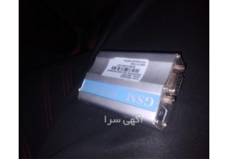 مودم GSM تک سیمکارت مدل ۲۳۰۳R مودم سالم ولی کارکرده فقط آداپتور 3 7 می