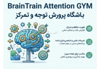 خرید نرم افزار BrainTrain Attention GYM|تقویت توجه و آیا به دنبال